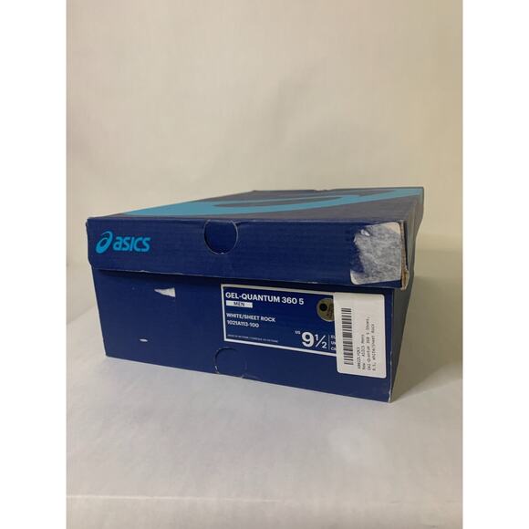 Asics Gel-Quantum 360 5 Men's White/Sheet Rock Shoes Size 9.5 1021A113-100 New - Picture 3 of 3